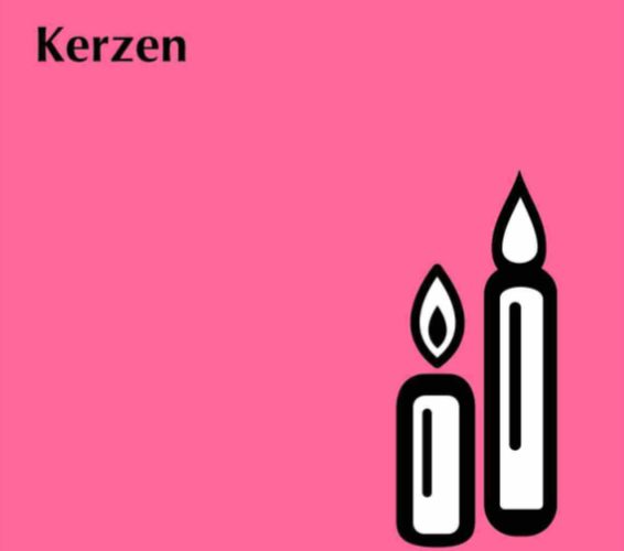 Kerzen.