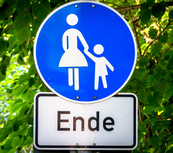 Verkehrsregeln: Verkehrsschild